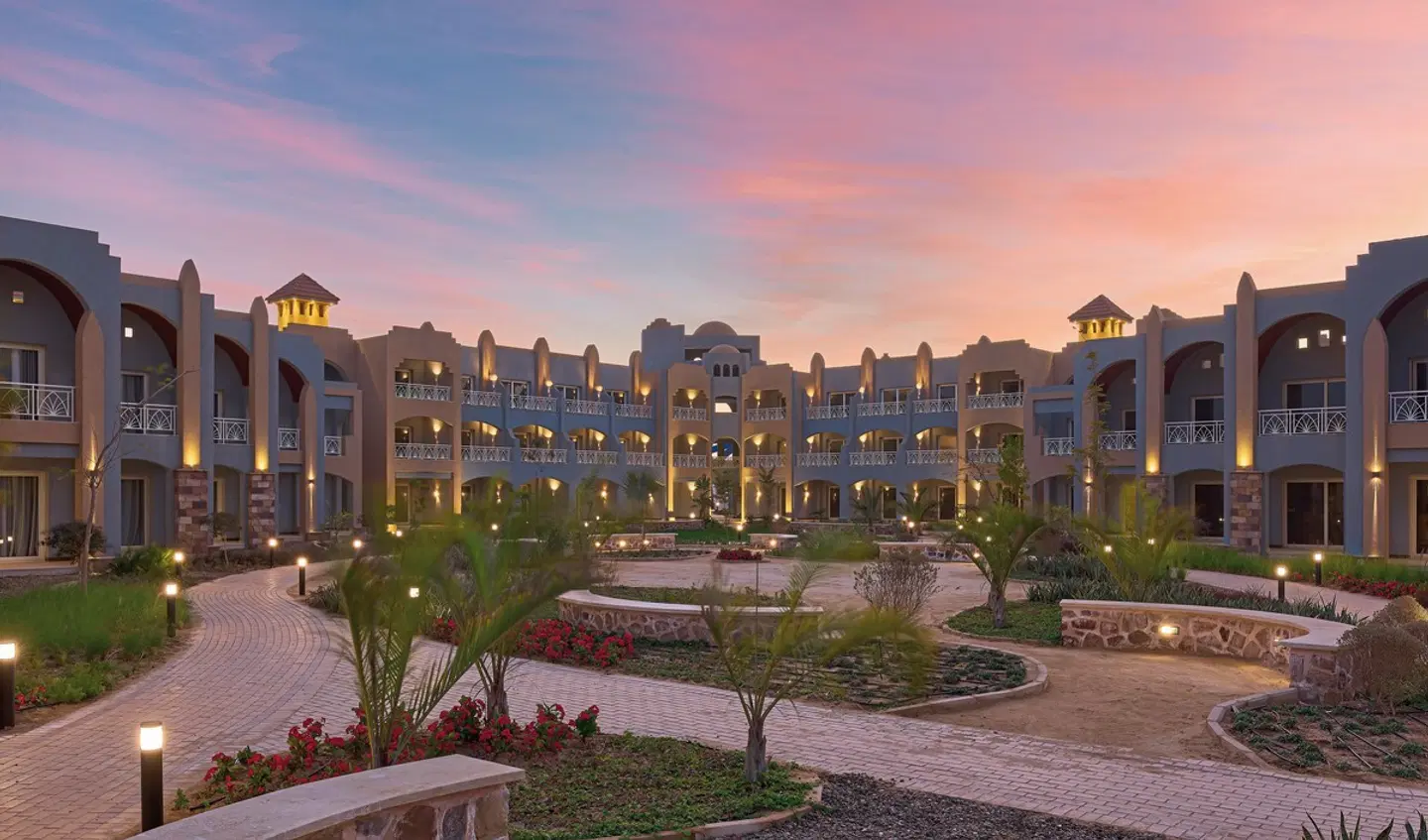 Lazuli Hotel Marsa Alam Garten