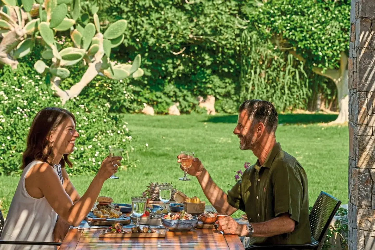 Agapi Beach Resort Garten