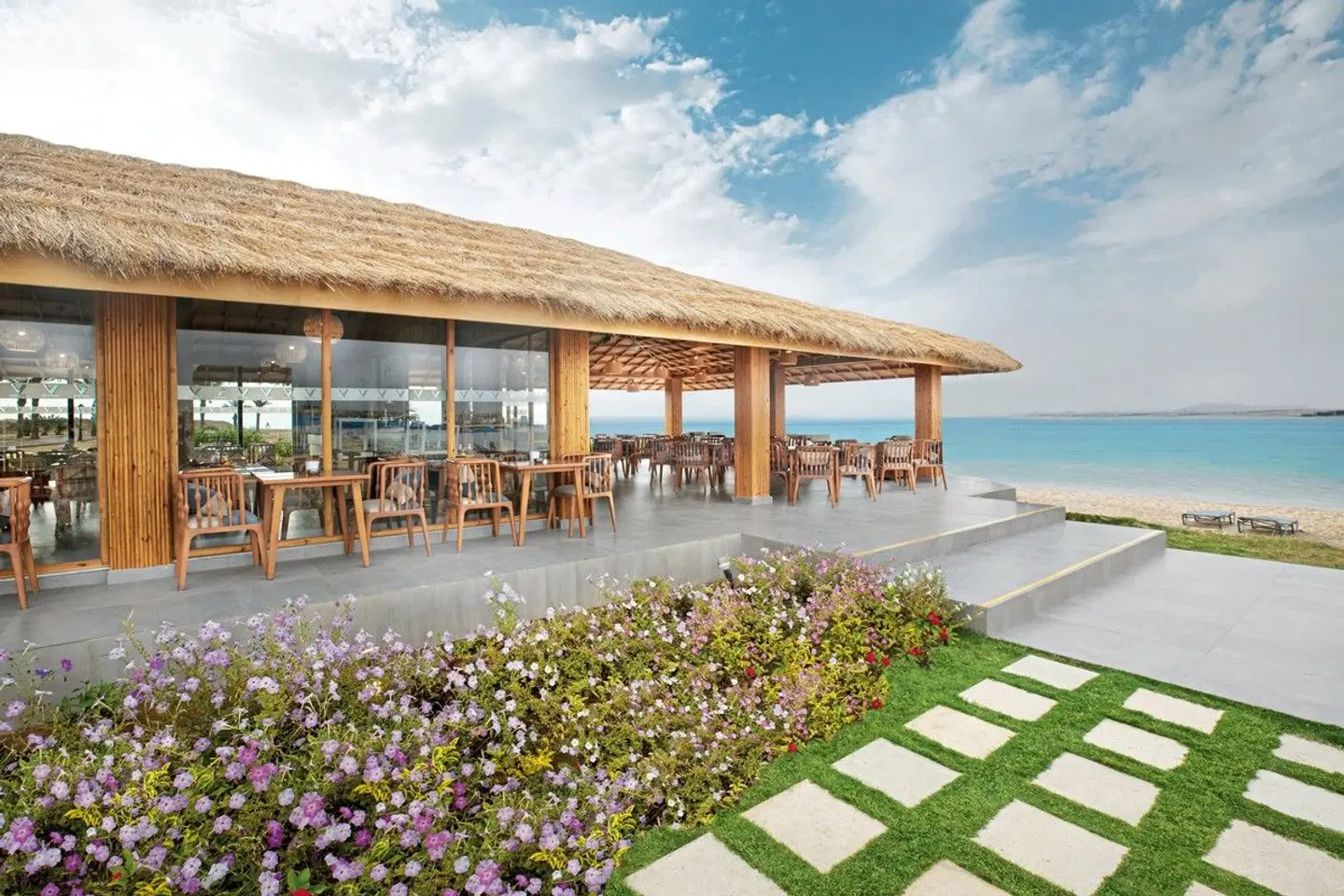 The V Luxury Resort Sahl Hasheesh Terrasse