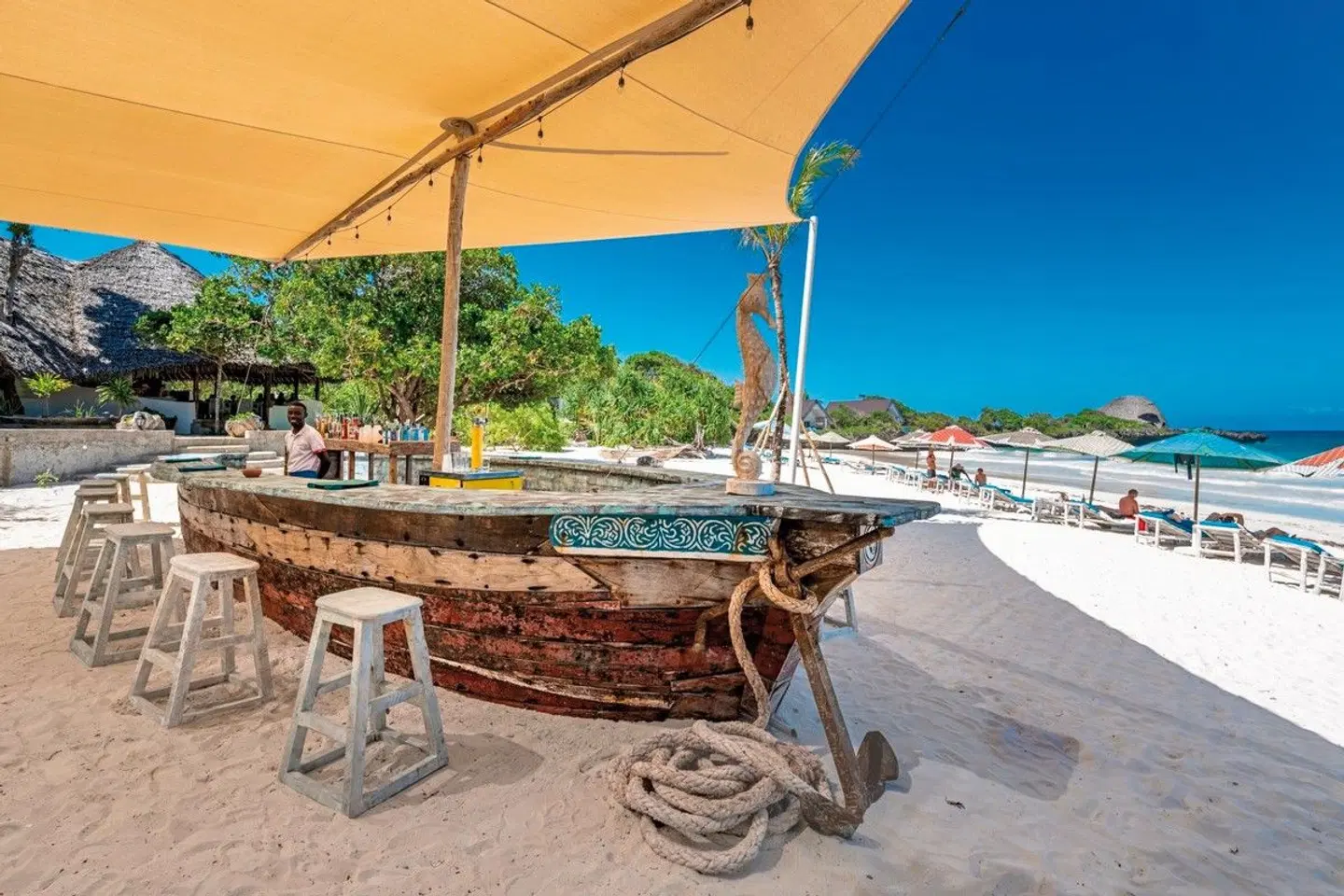 Chale Island Resort Bar