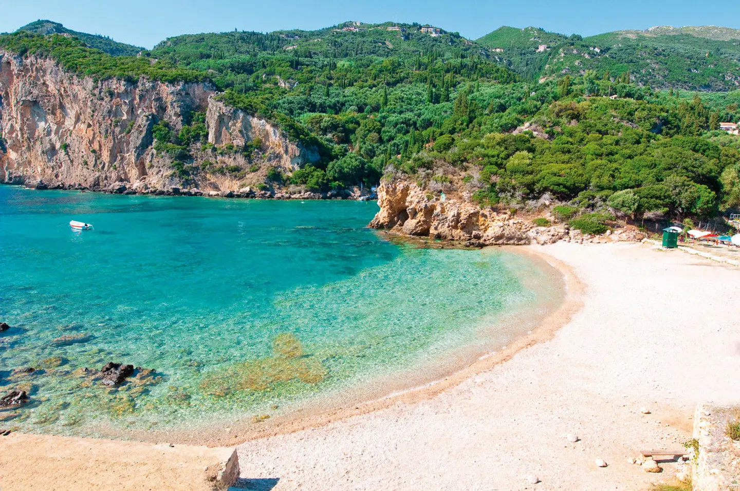 Korfu Standortrundreise Strand