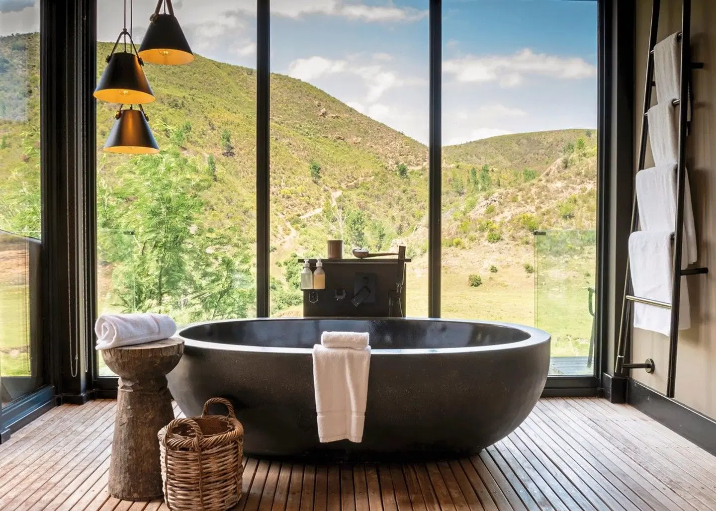 Botlierskop Private Game Reserve Badezimmer