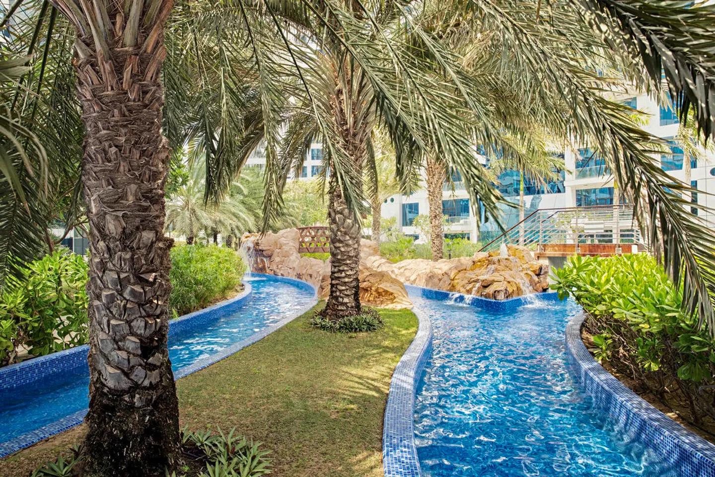 DUKES The Palm Dubai Hotel Garten