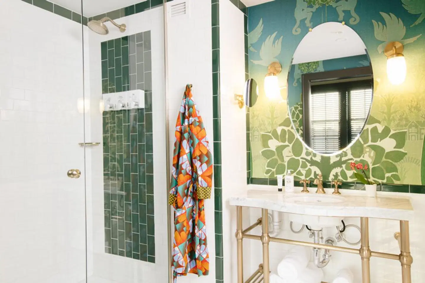 Hotel Clermont Badezimmer