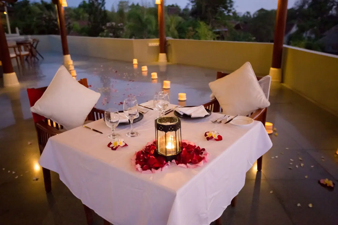 Ubud Wana Resort Terrasse