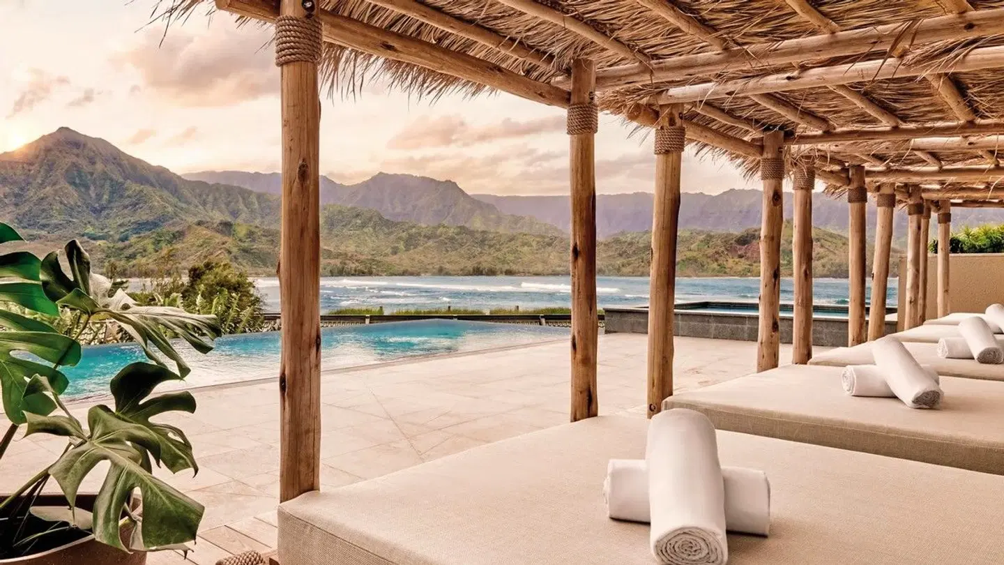 1 Hotel Hanalei Bay Terrasse