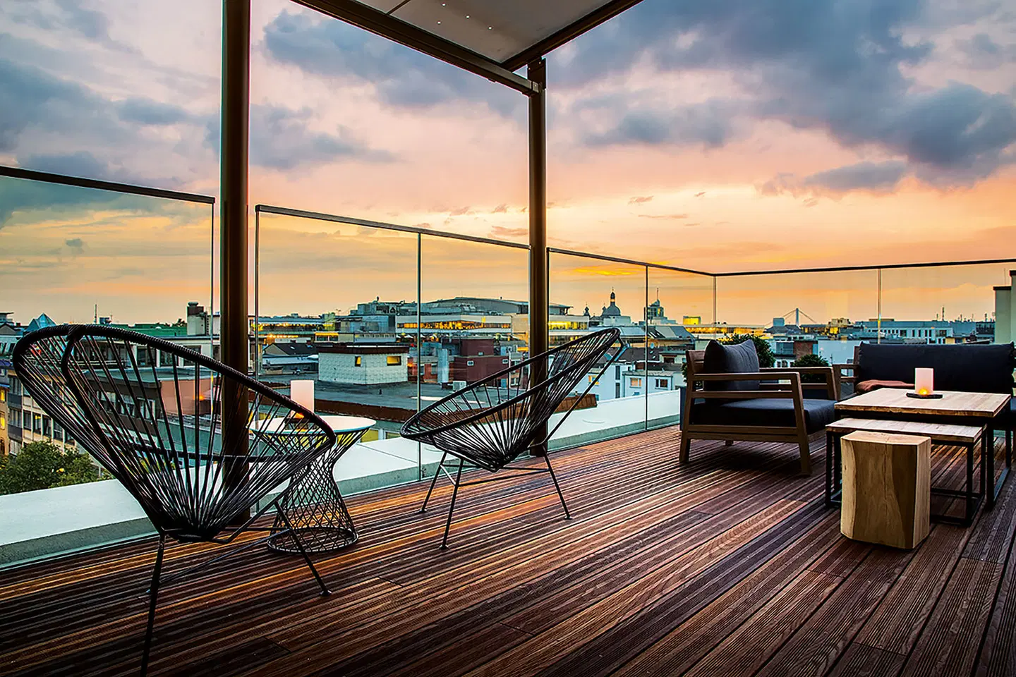 Radisson Blu Hotel, Mannheim Terrasse