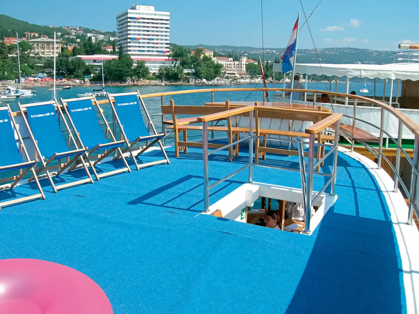 Kroatien - Inselhüpfen in der Kvarner Bucht Terrasse