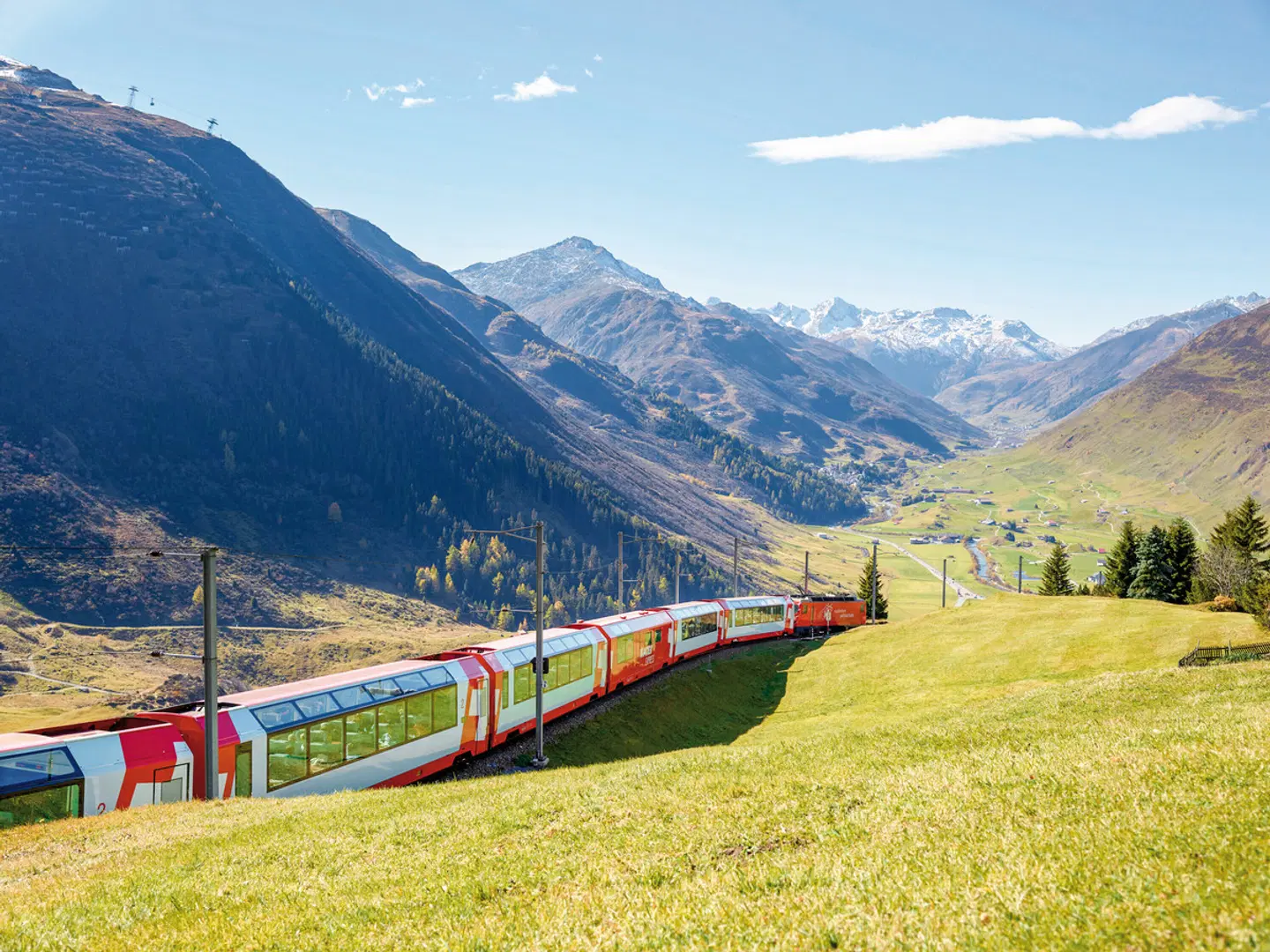 Bahnrundreise mit Glacier und Bernina Express LANDSCAPE