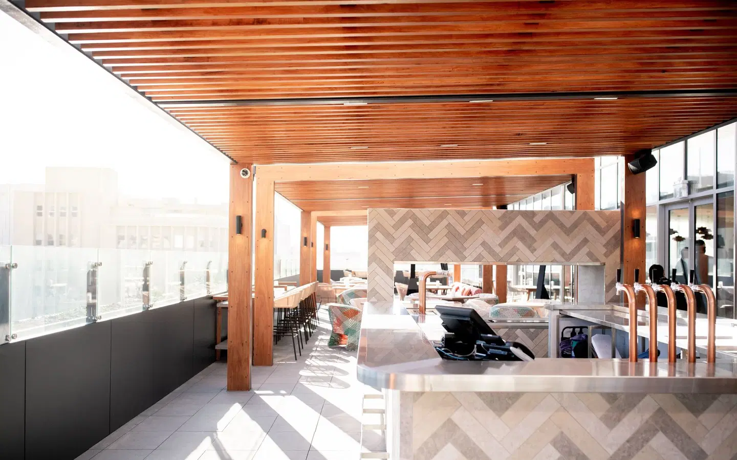 Crowne Plaza Hobart Terrasse