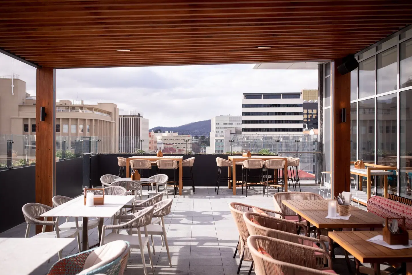 Crowne Plaza Hobart Terrasse