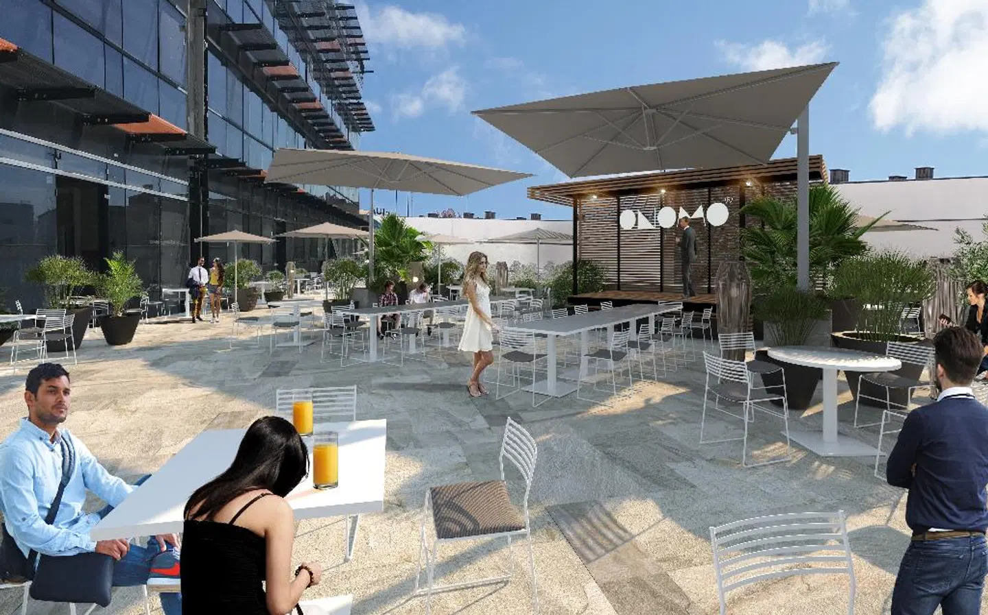 ONOMO Hotel Casablanca City Center Terrasse