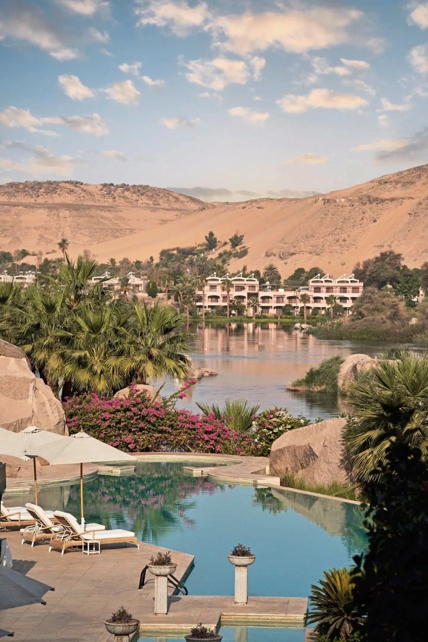 Sofitel Legend Old Cataract Aswan Strand