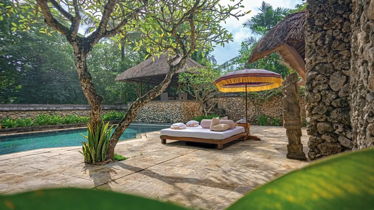 The Oberoi Beach Resort, Bali Garten