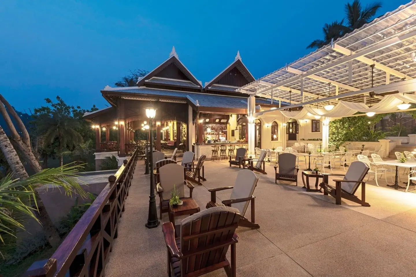 Le Bel Air Resort Luang Prabang Terrasse