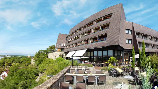 Hotel Stadt Breisach Terrasse