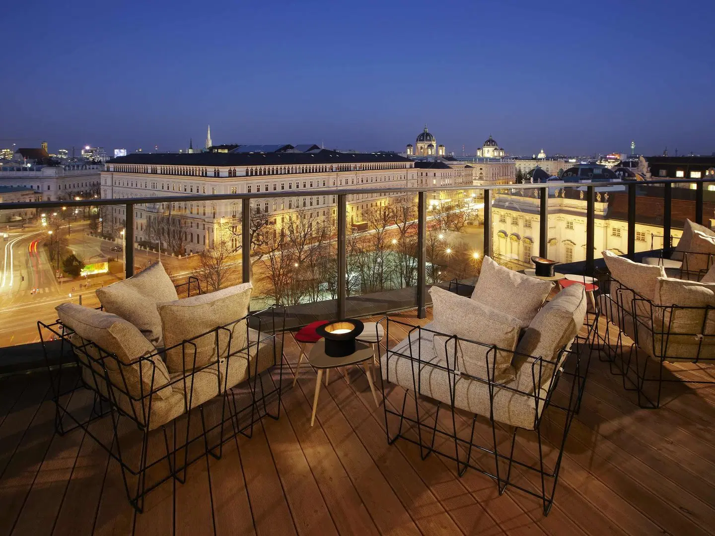 25hours Hotel Vienna at MuseumsQuartier Terrasse