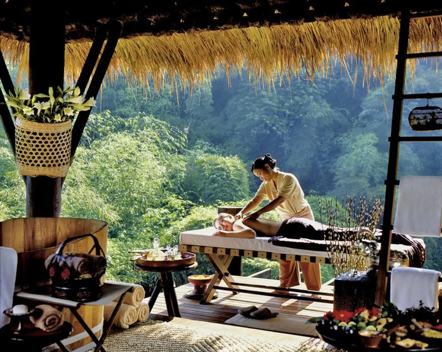 Four Seasons Tented Camp Golden Triangle TERRACE