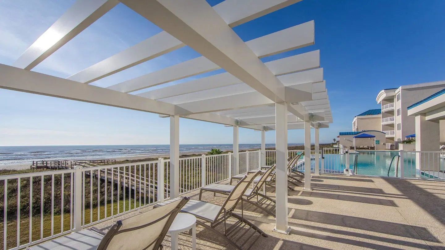 Holiday Inn Club Vacations Galveston Seaside Resort Terrasse