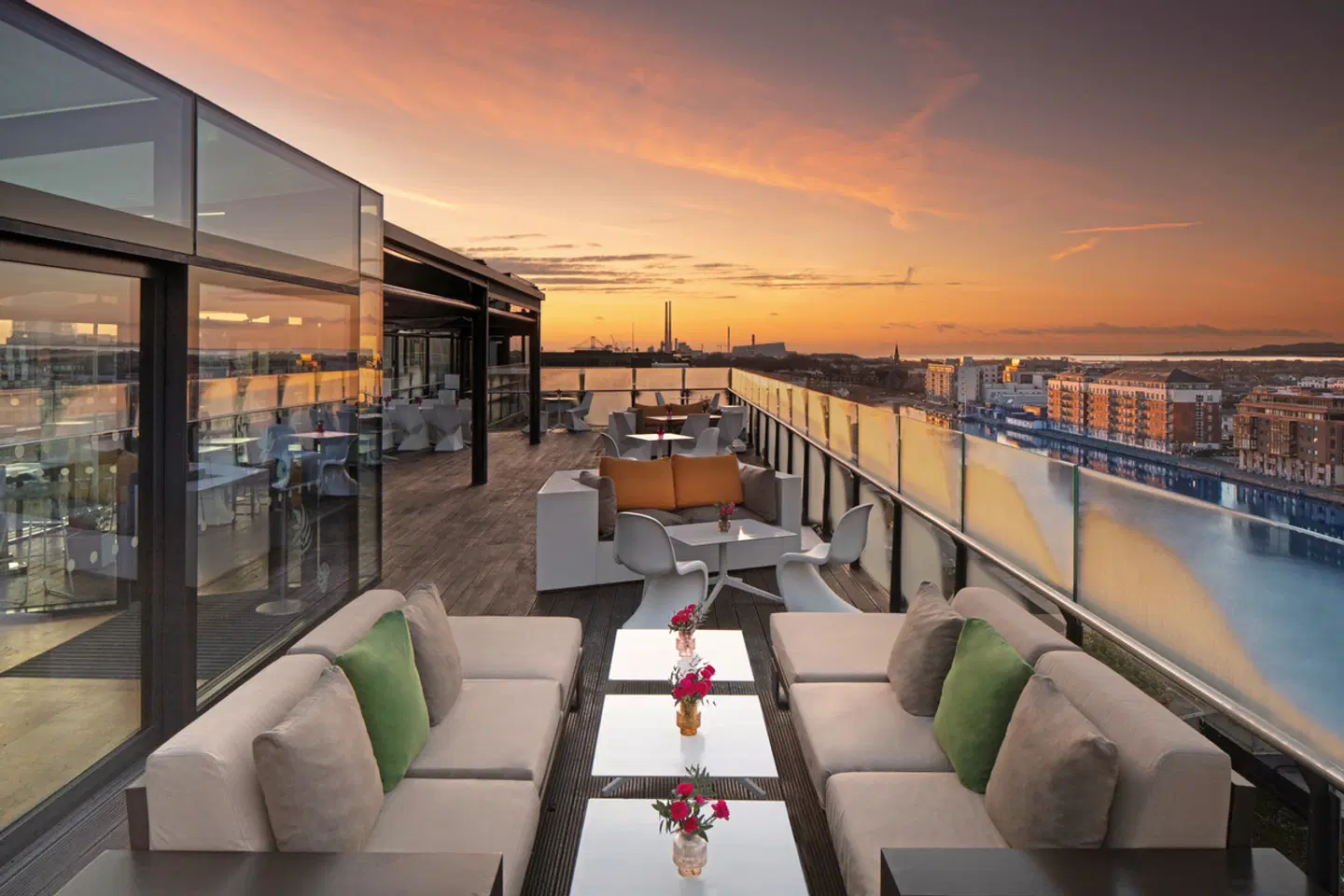 Anantara The Marker Dublin Terrasse