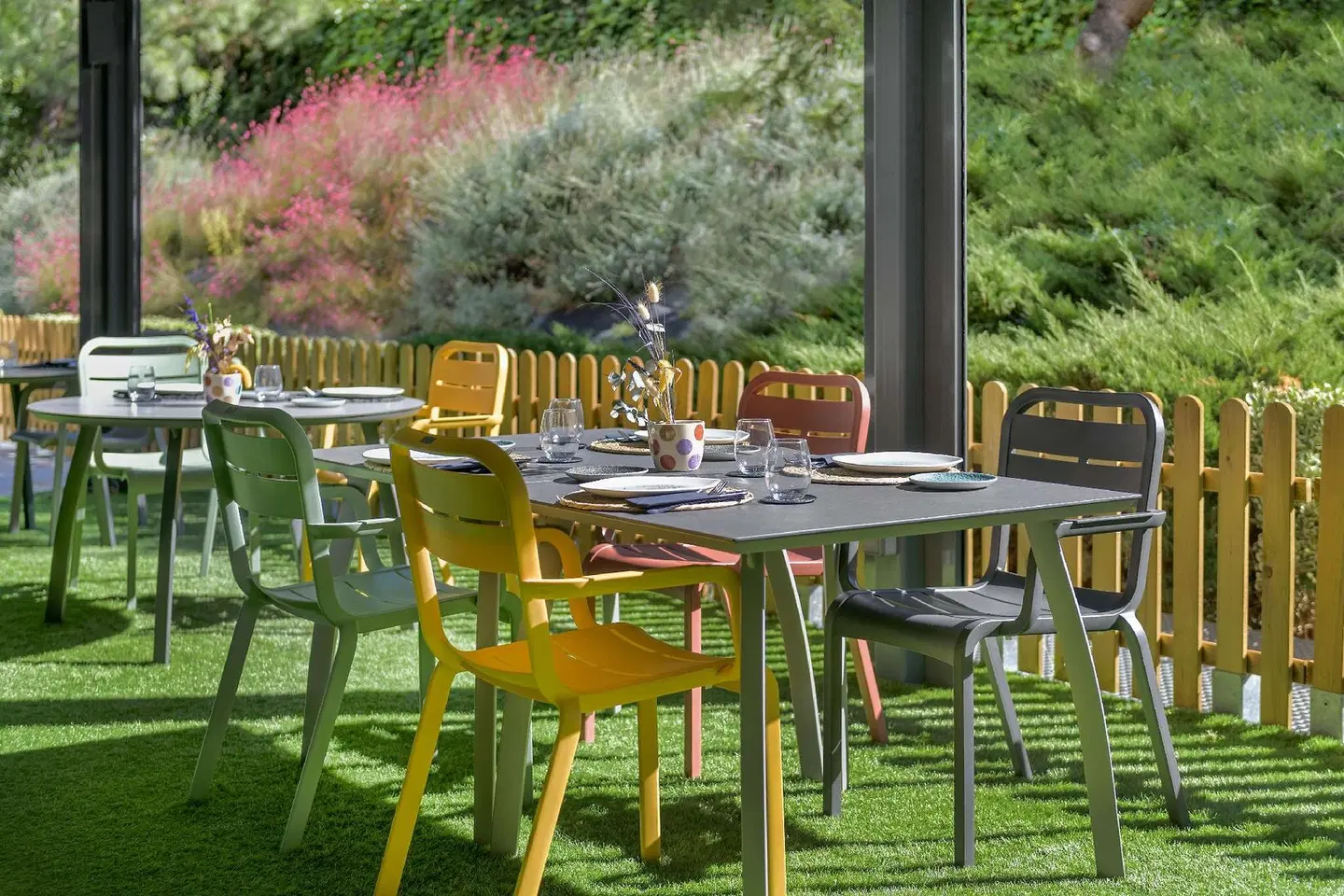 NH Madrid Ribera del Manzanares Terrasse