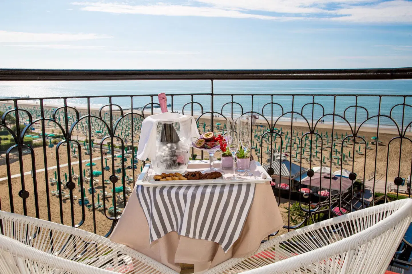 Baia del Mar Beach Boutique Hotel Terrasse