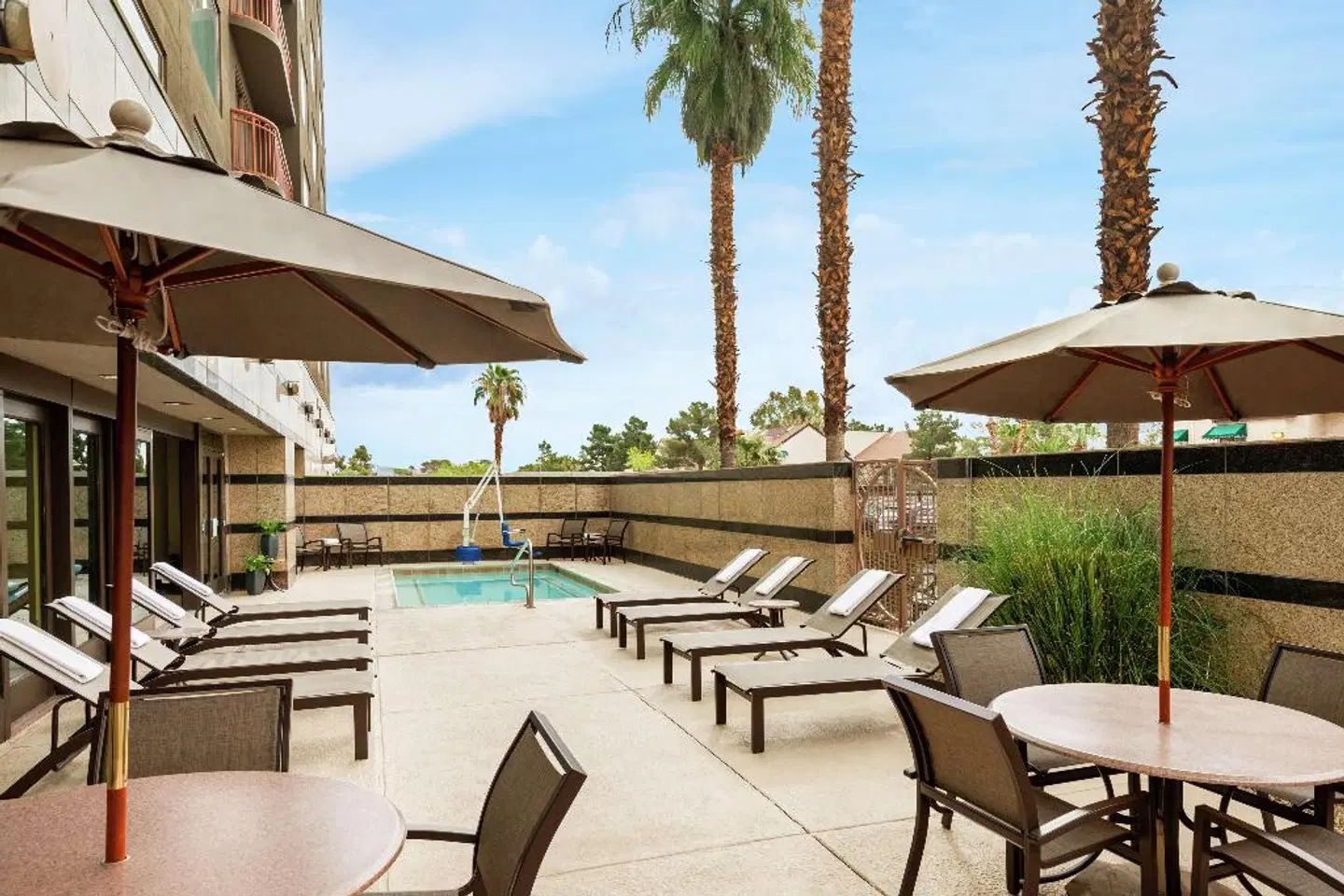 Embassy Suites by Hilton Convention Center Las Vegas Terrasse