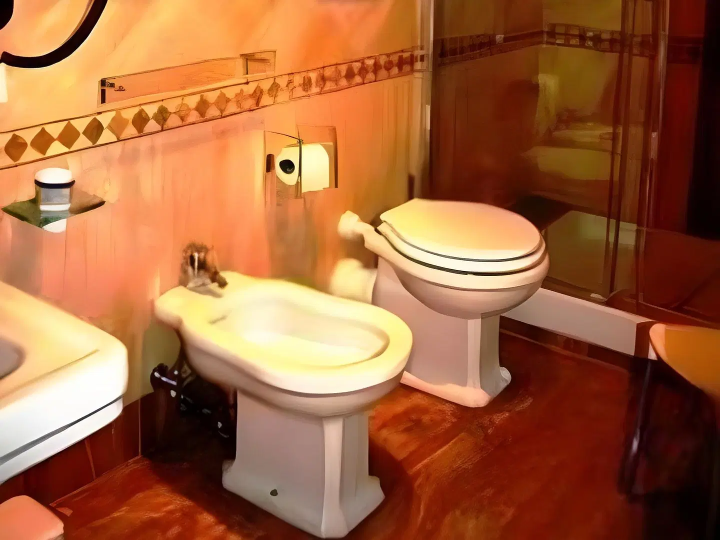 La Dolce Vita Barberini Badezimmer