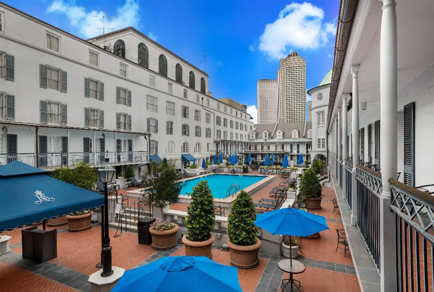 Royal Sonesta Hotel New Orleans Terrasse