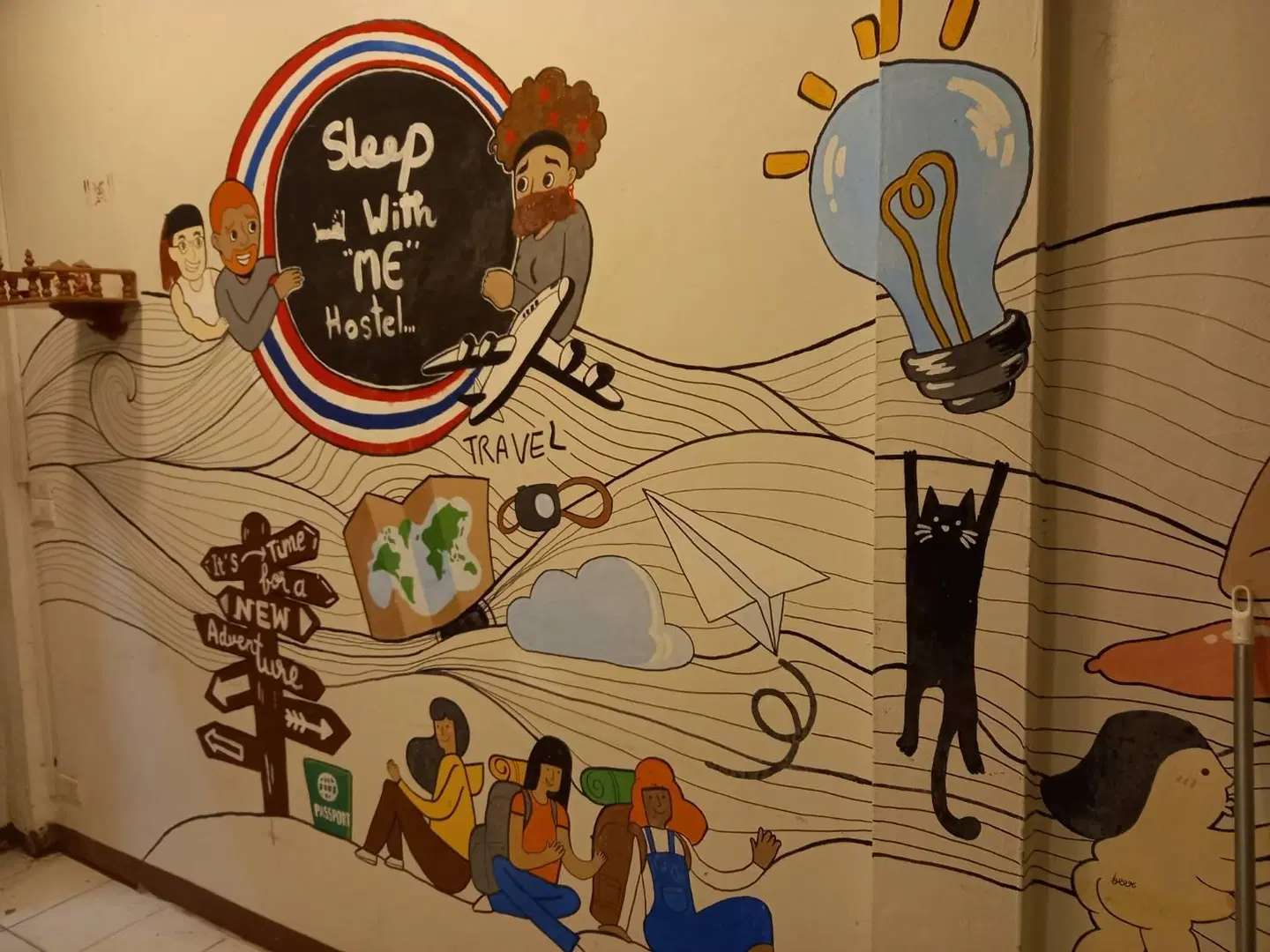 sleep with me hostel MAP