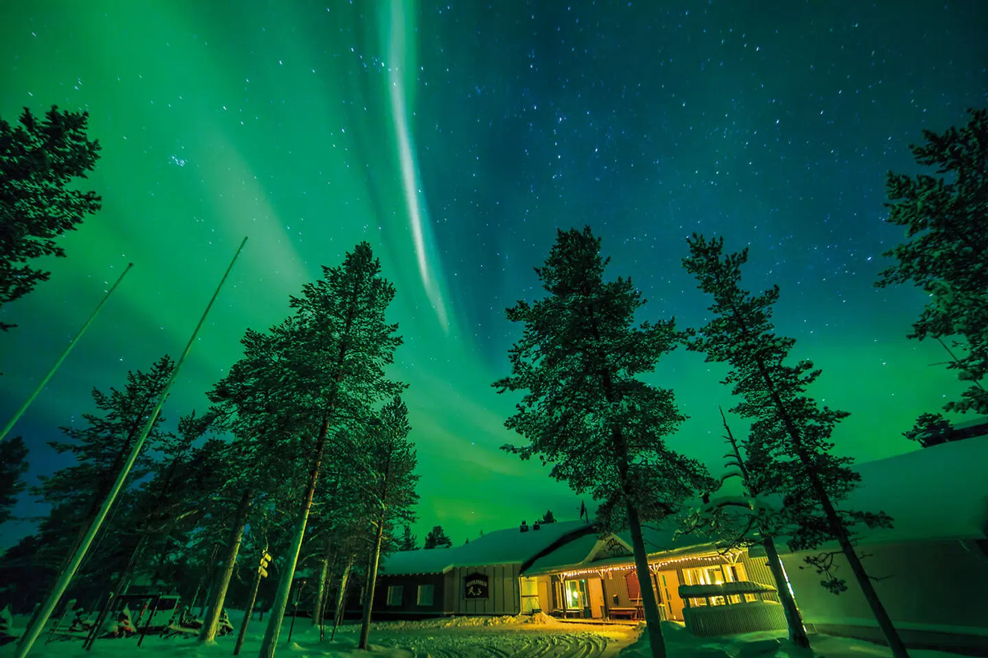 Wildnis unter dem Polarlicht - Muotka LANDSCAPE