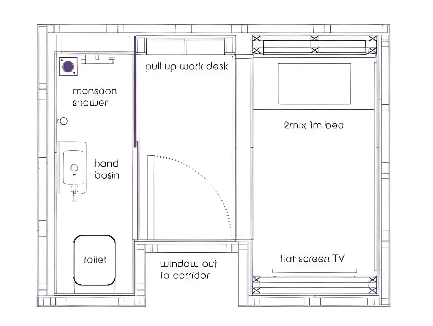 YOTELAIR Amsterdam Schiphol Transit Hotel MODEL_IMPRESSION
