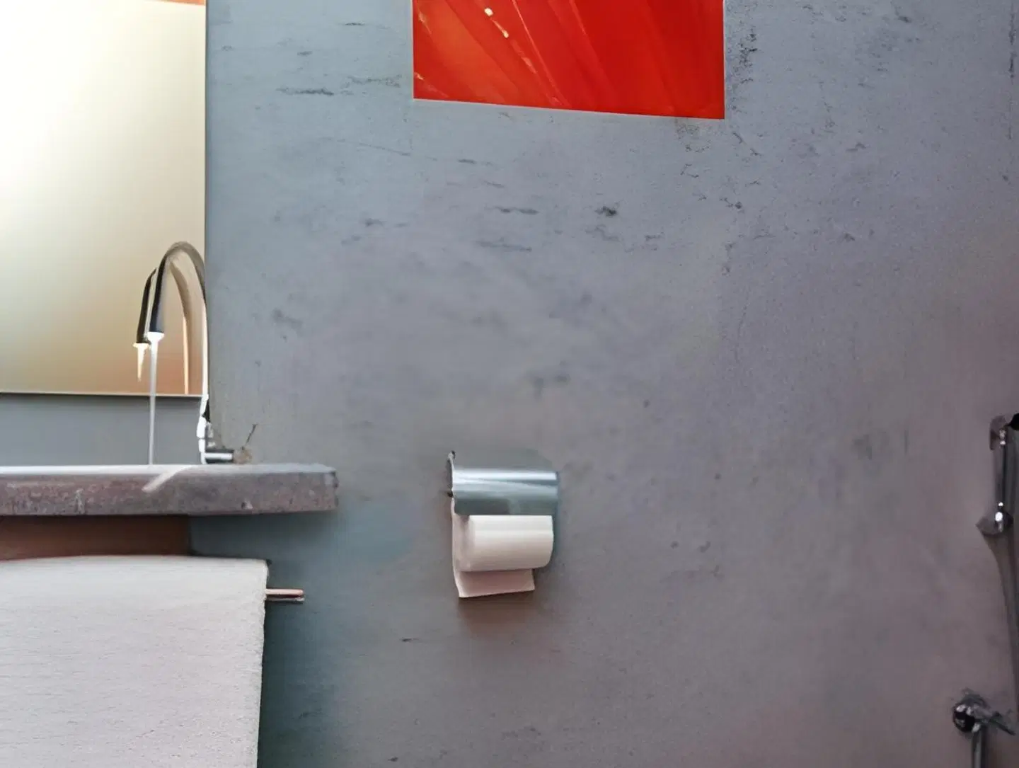 Manzil Hotel Badezimmer