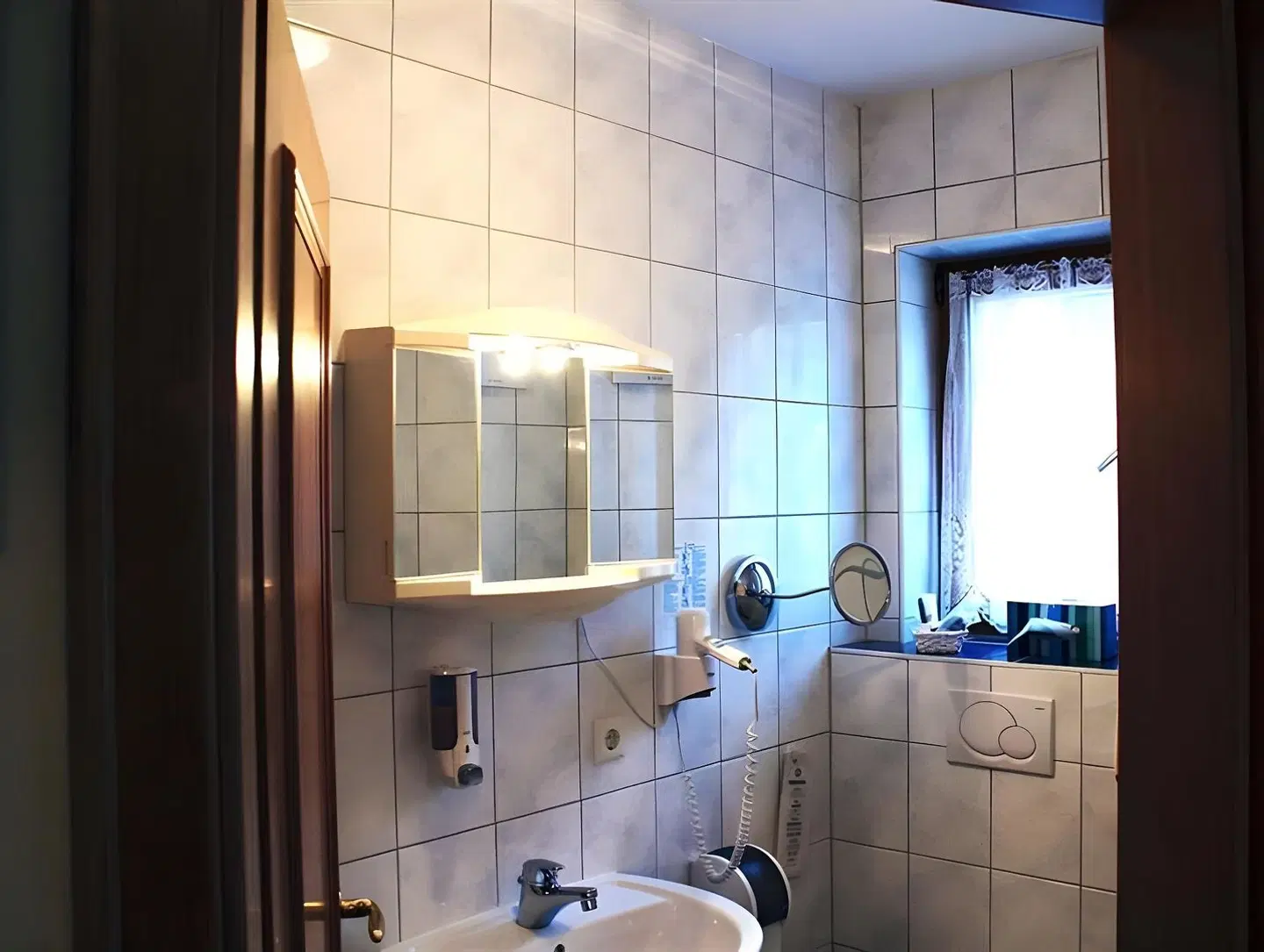 Land-gut-Hotel Gasthof Waldschänke Badezimmer