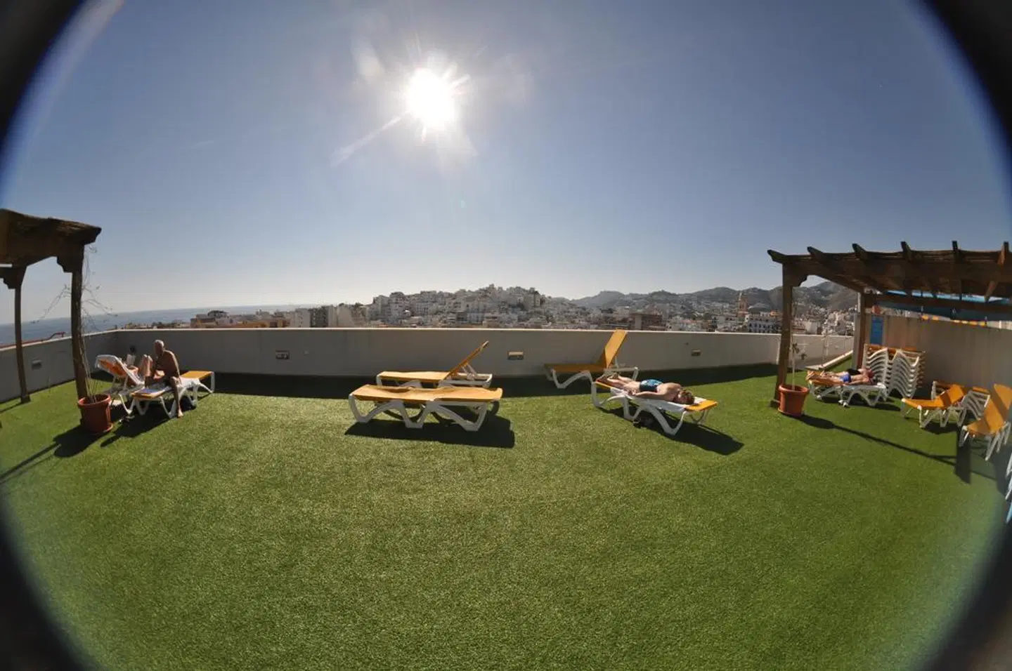 Hotel Bahia Almuñécar Garten