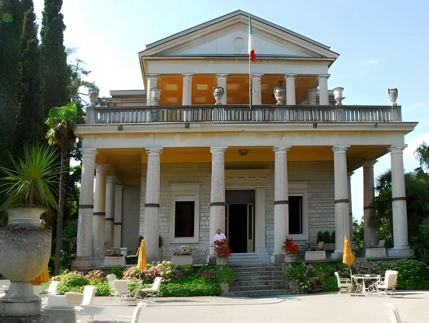 Villa Cortine Palace Hotel EXTERIOR