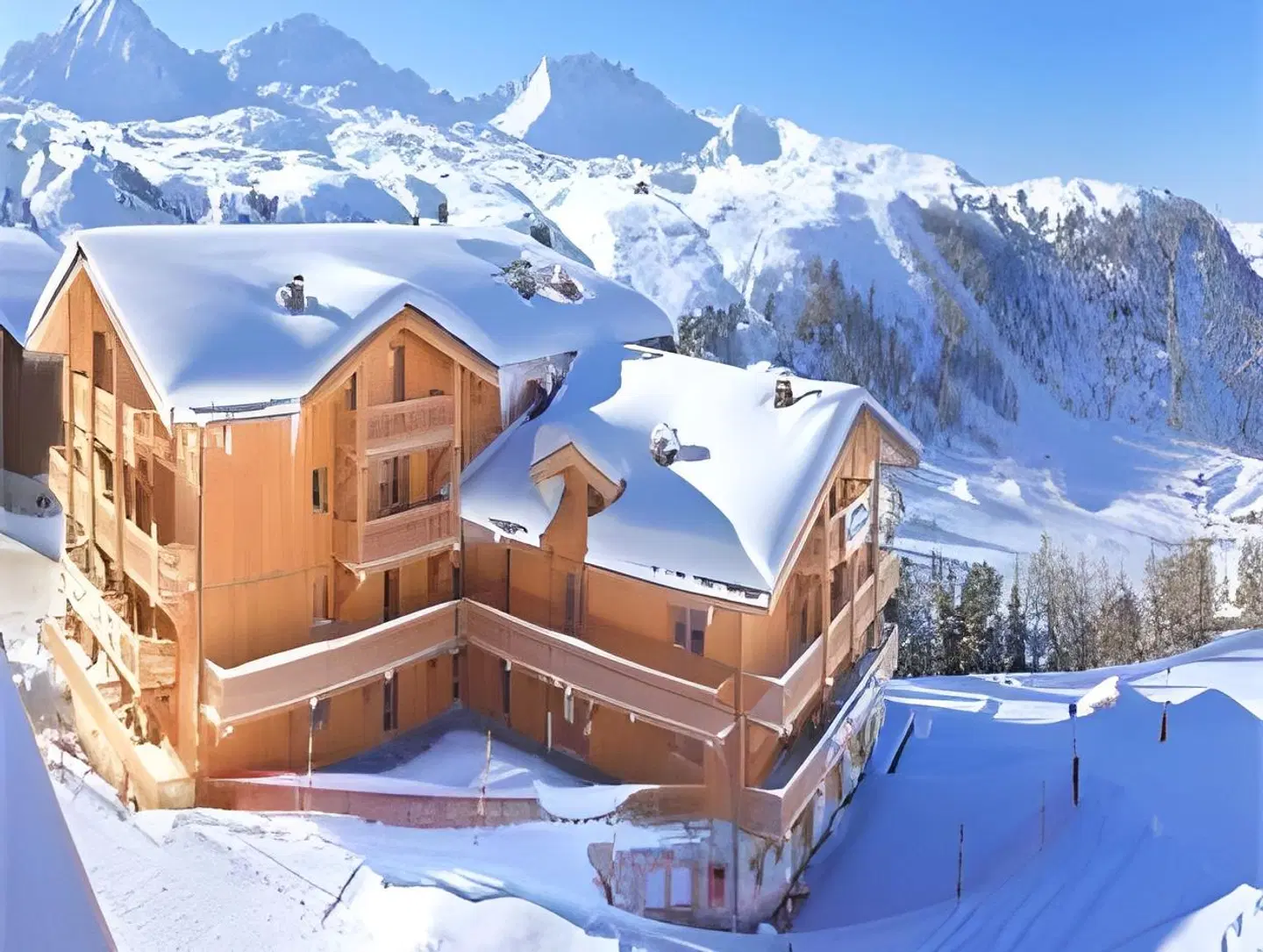 Les Balcons de Belle Plagne Terrasse