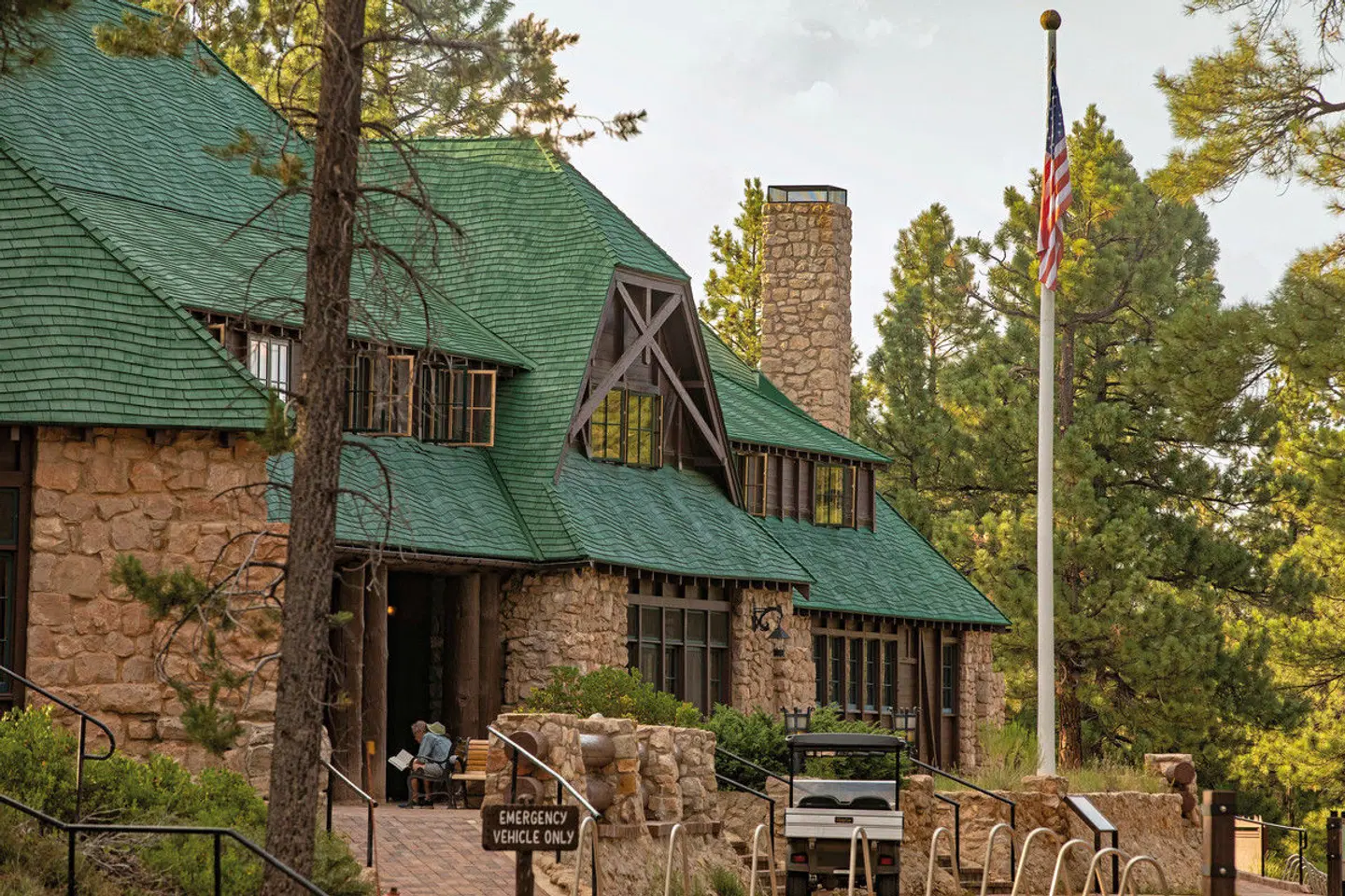 The Lodge at Bryce Canyon Terrasse