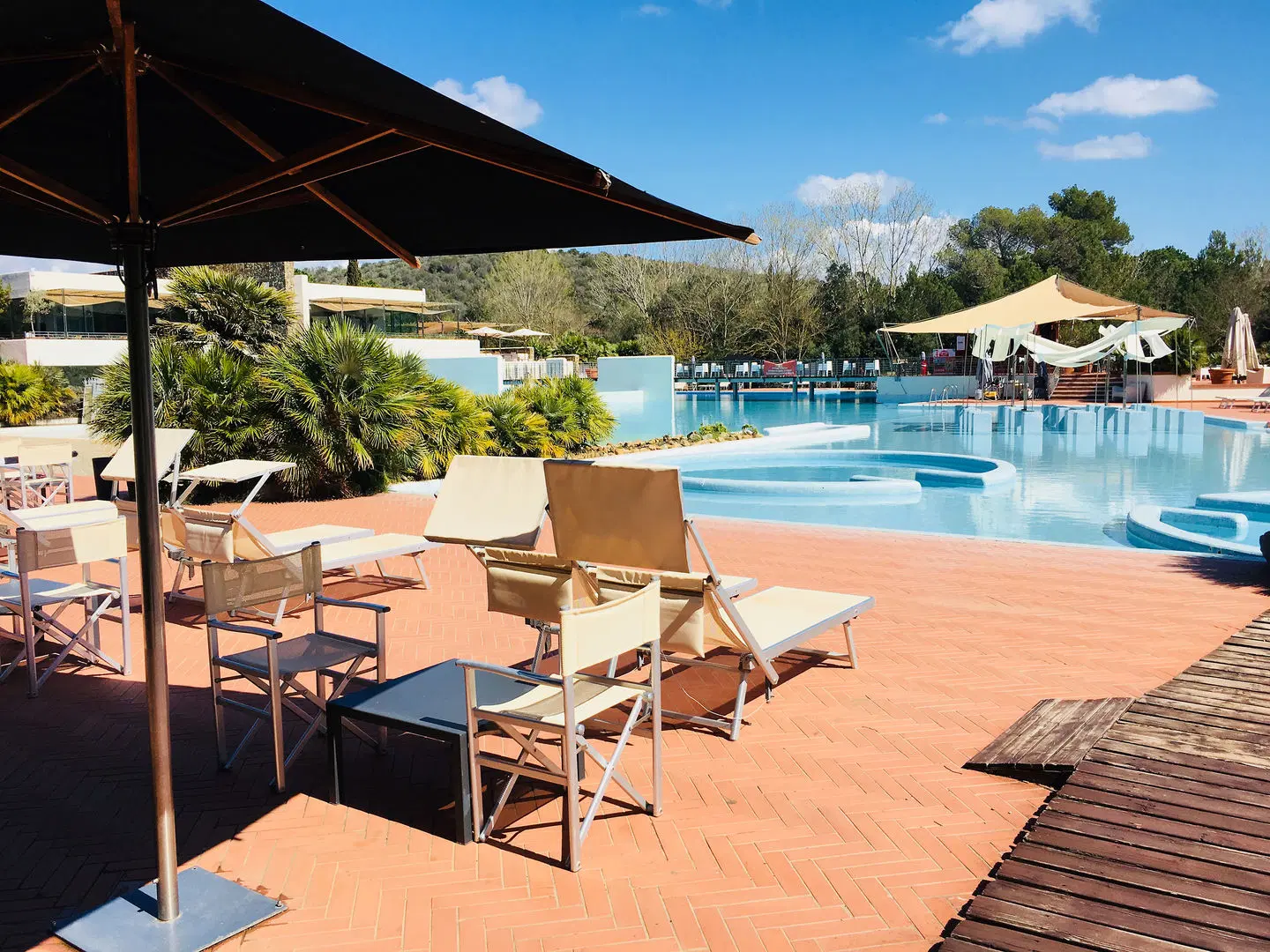 Camping Village Rocchette Terrasse