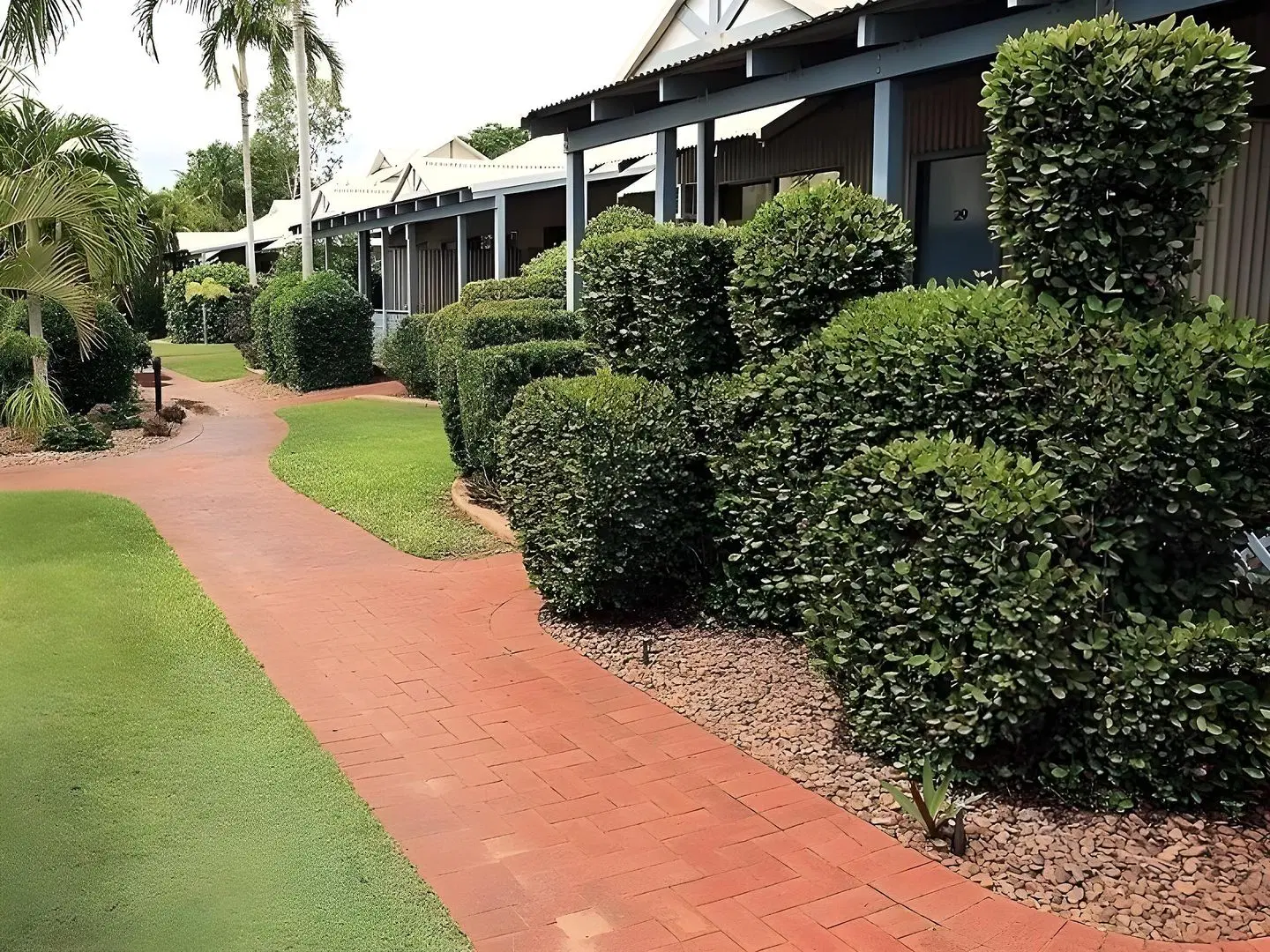 Broome Beach Resort Garten