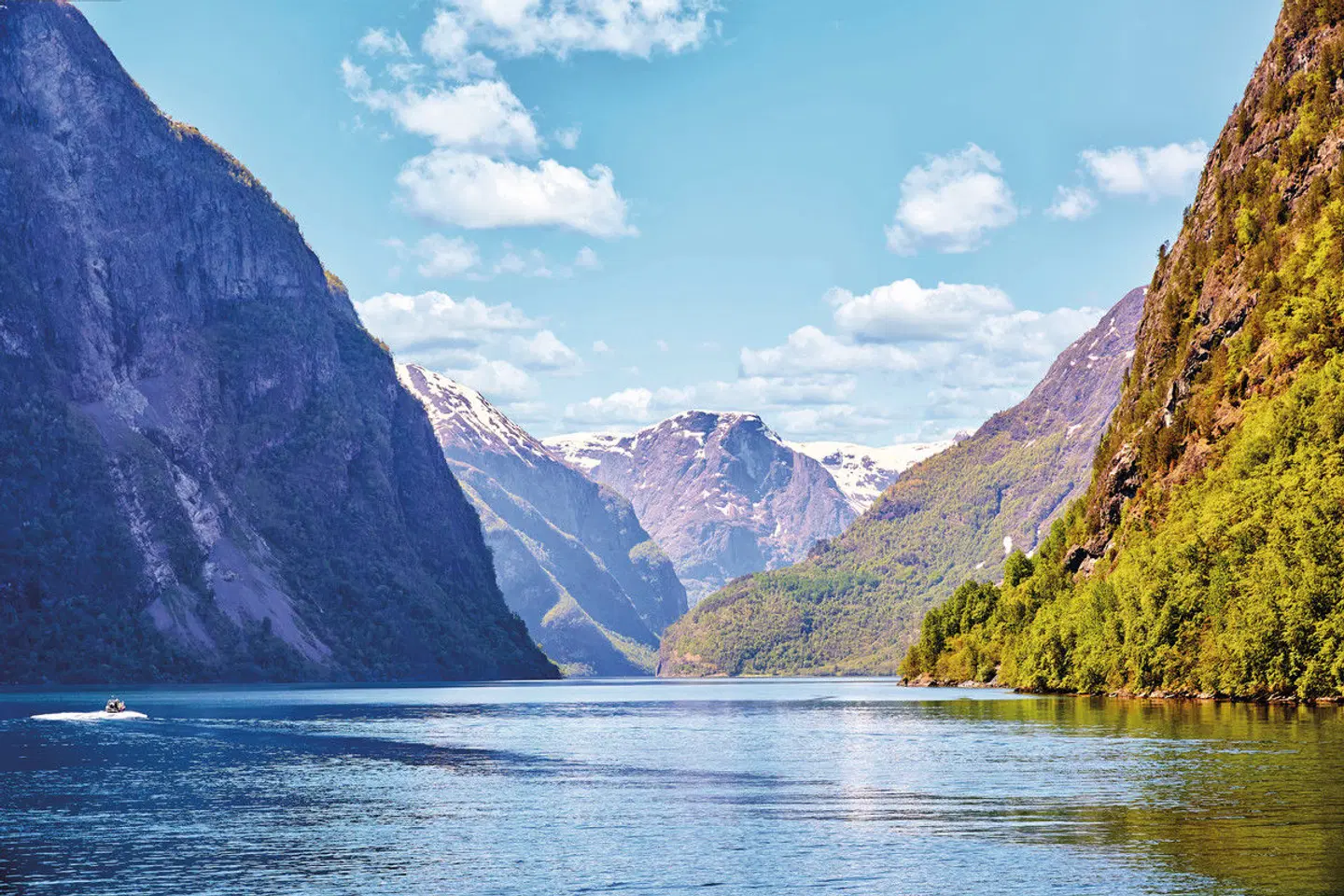 Mit Schiff und Bahn von Bergen nach Oslo LANDSCAPE