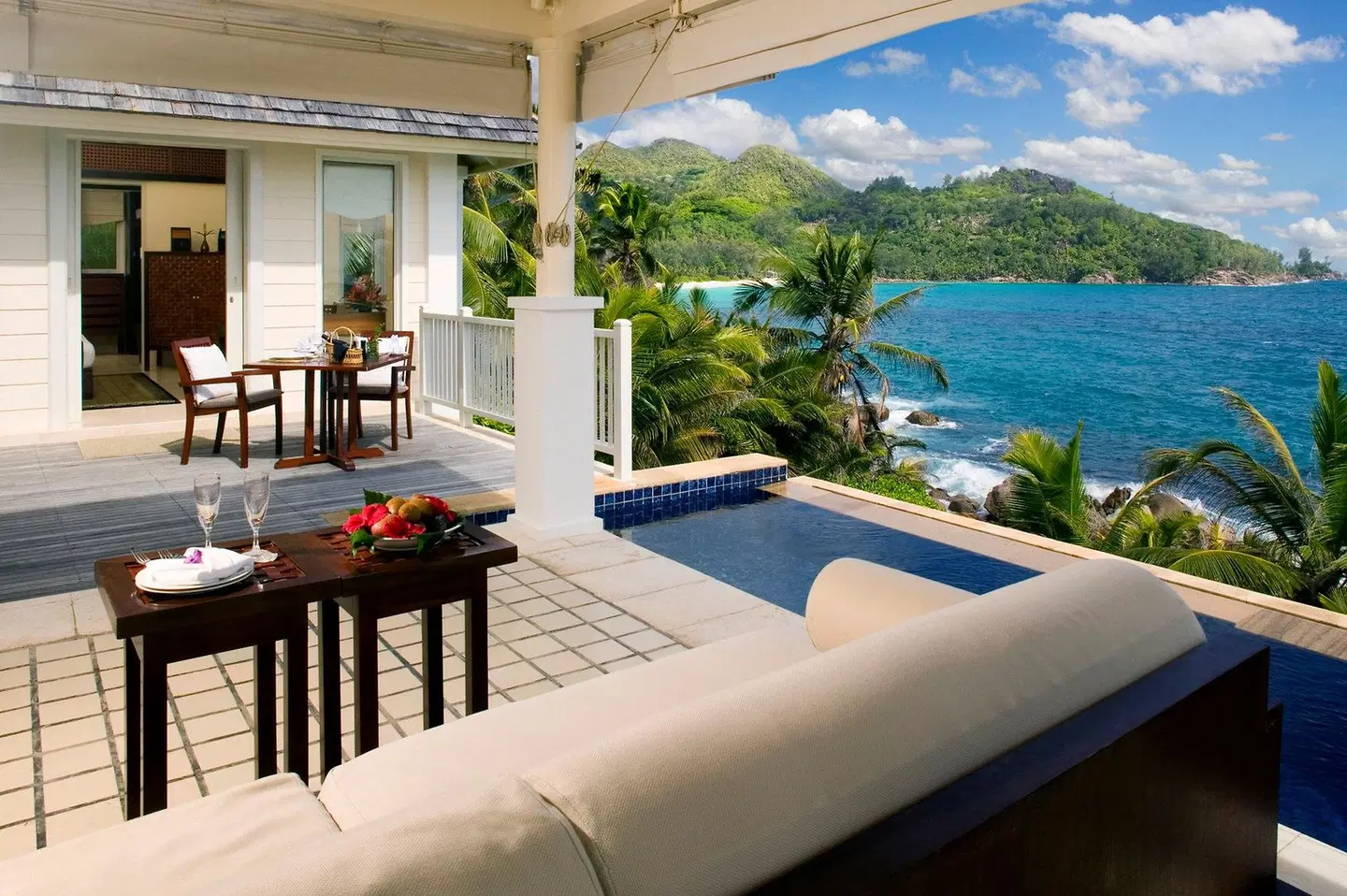 Banyan Tree Seychelles Terrasse