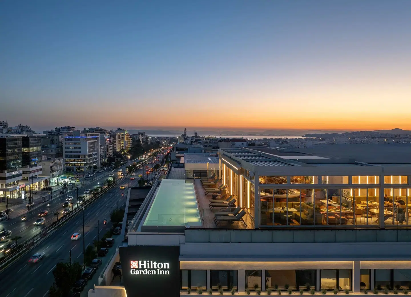 Hilton Garden Inn Athens Syggrou Avenue TERRACE