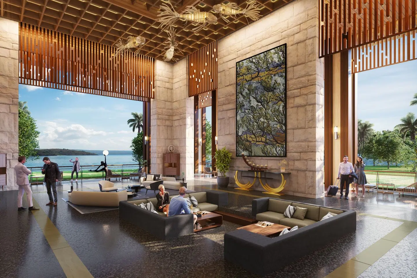 Lampung Marriott Resort & Spa LOUNGE_LOBBY