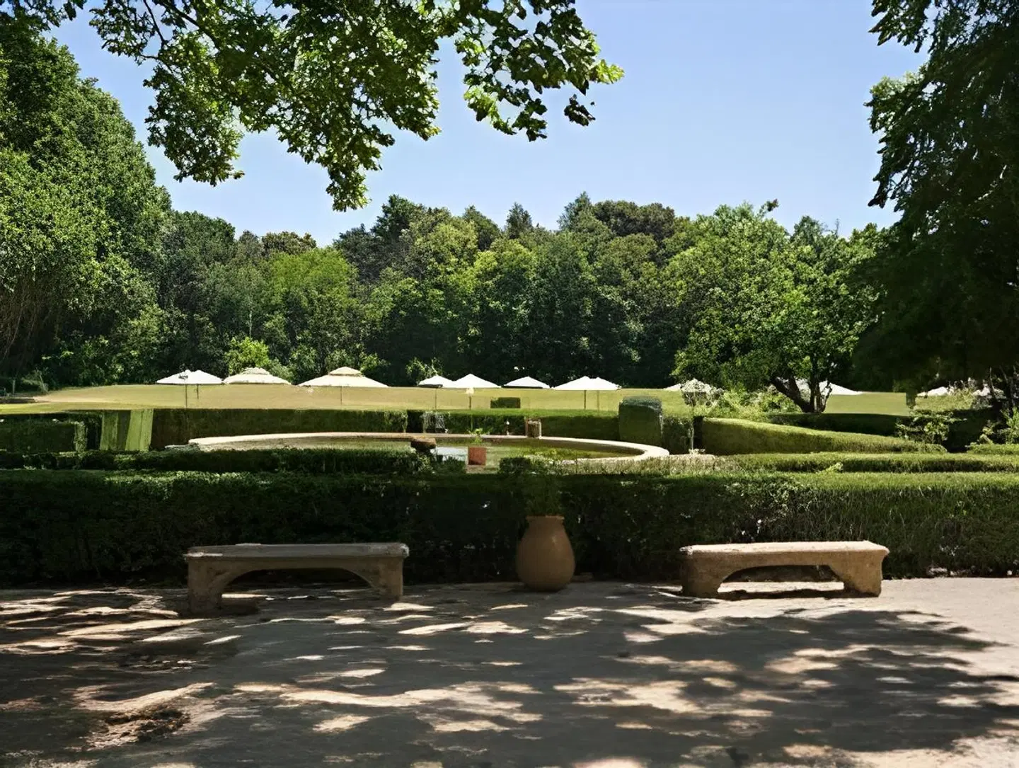 Moulin de Vernègues Hôtel & SPA Garten
