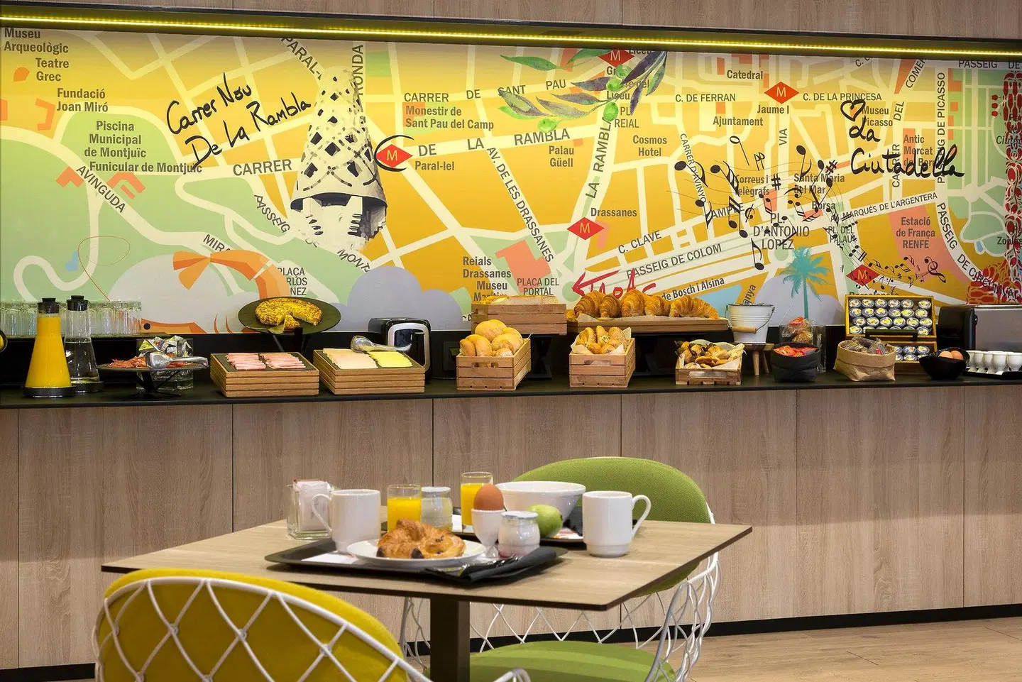 Citadines Ramblas Barcelona RESTAURANT