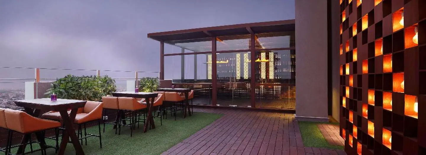 DoubleTree by Hilton Gurugram Baani Square Terrasse