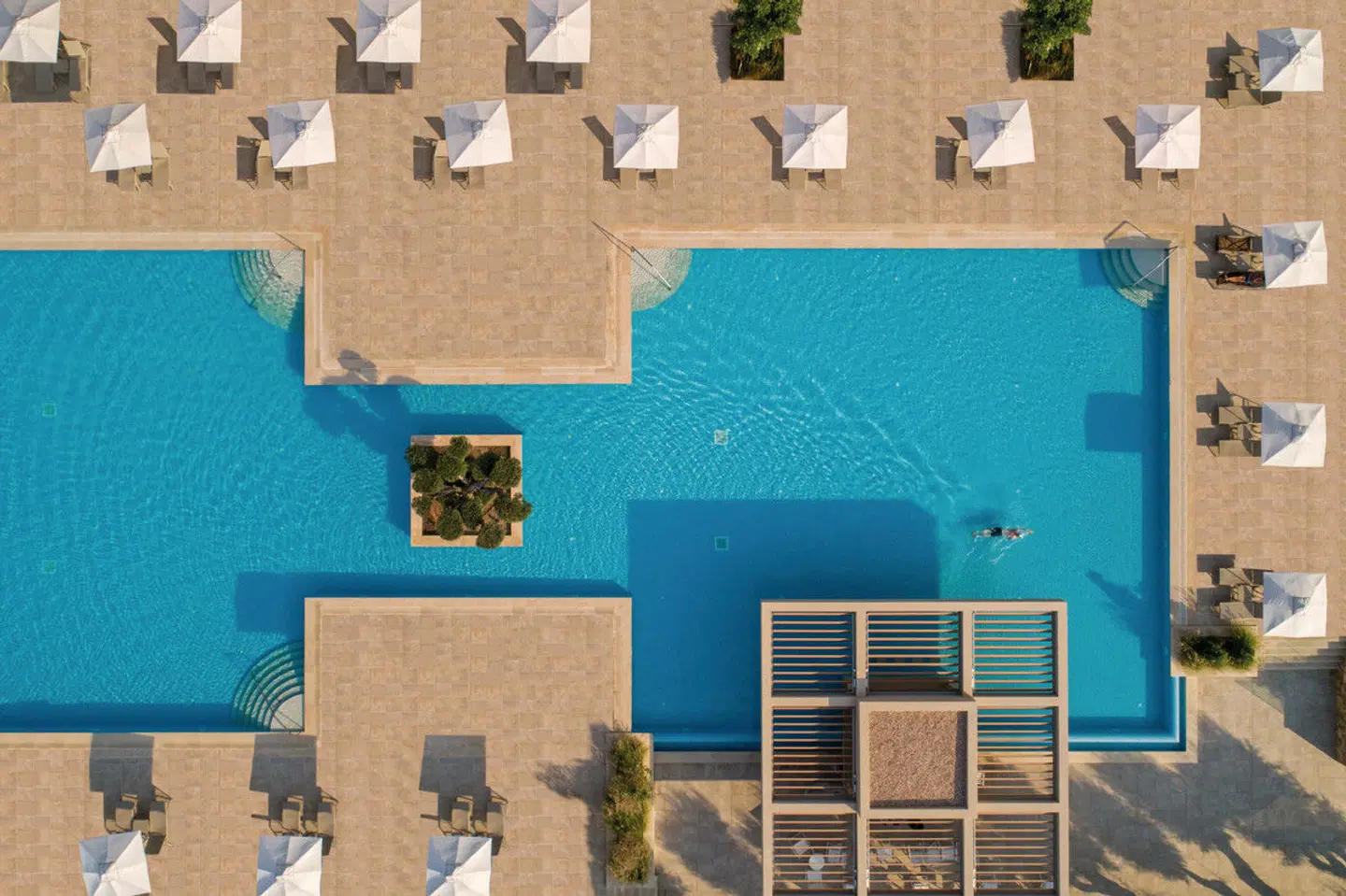 Amada Colossos Resort Elite Collection Terrasse