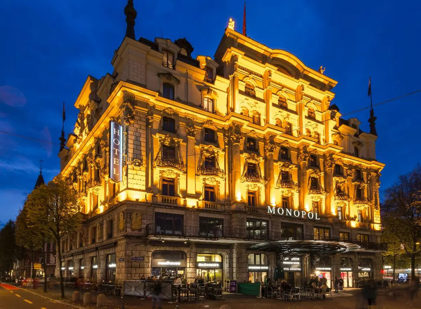 Hotel Monopol Luzern EXTERIOR