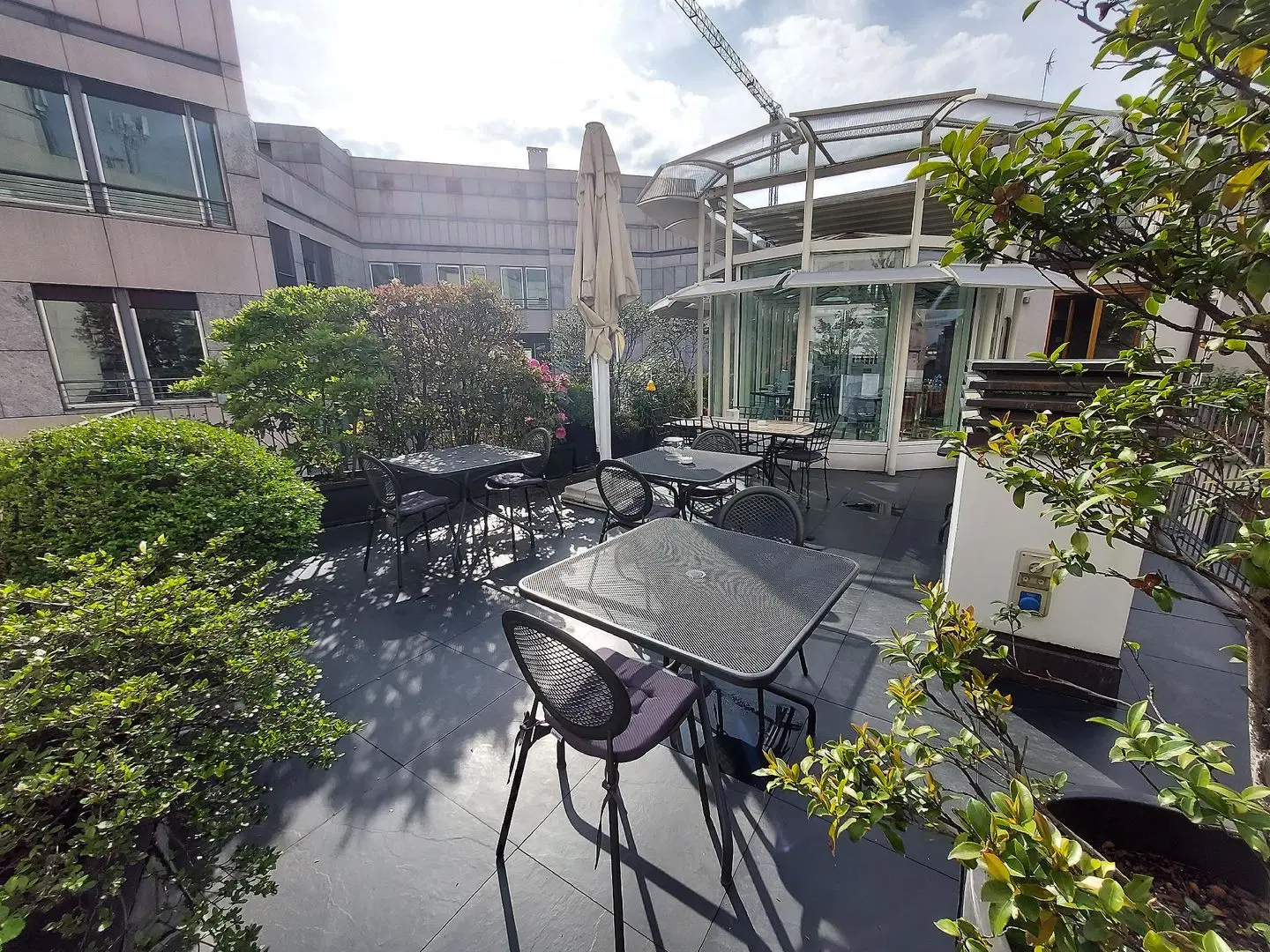 TownHouse Street Milano Duomo Terrasse